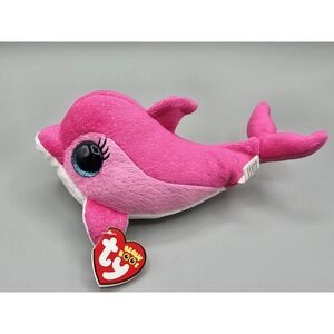 TY BEANIE BOOS - SURF‎ the 6" DOLPHIN - EUC- Retired
